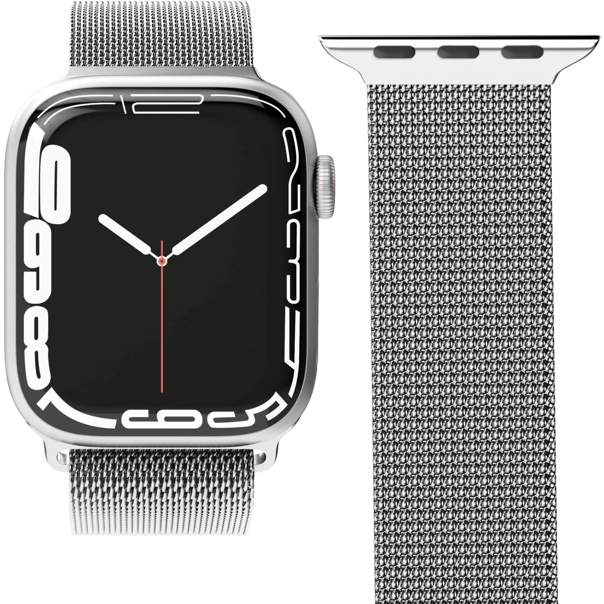 Vonmahlen Milanese Loop for Apple Watch 38/41mm (Silver)