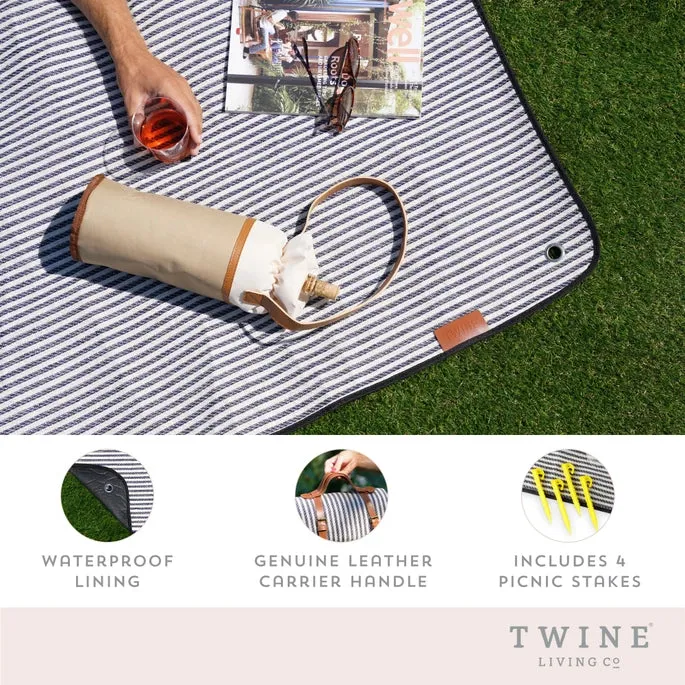 Waterproof Picnic Blanket with Carrying Straps